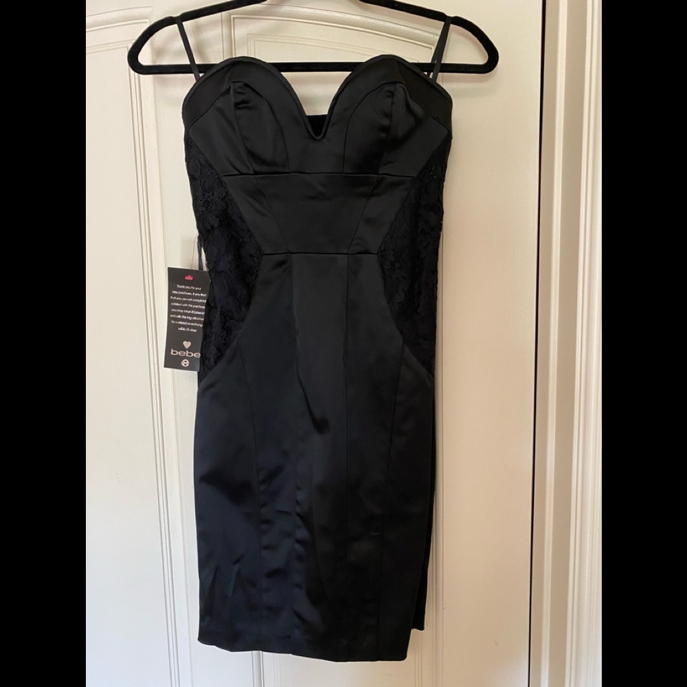 Bebe strapless dress